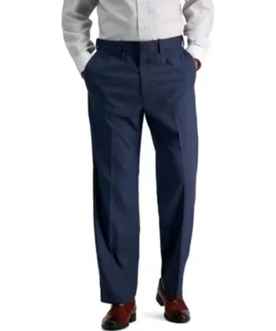 Haggar Men's J.M. Haggarâ¢ Classic Stretch Windowpane Suit Pant